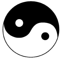 Yin-Yang, a symbol of duality.